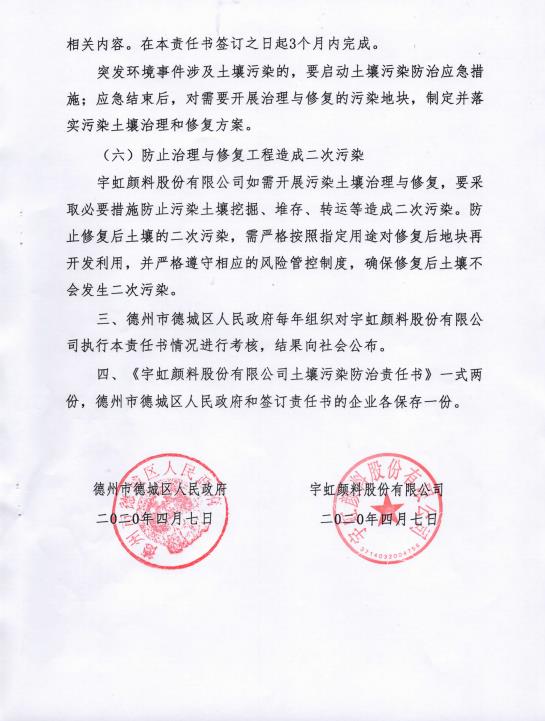 99蜜桃在线观看免费视频网站颜料股份有限公司土壤污染防治责任书